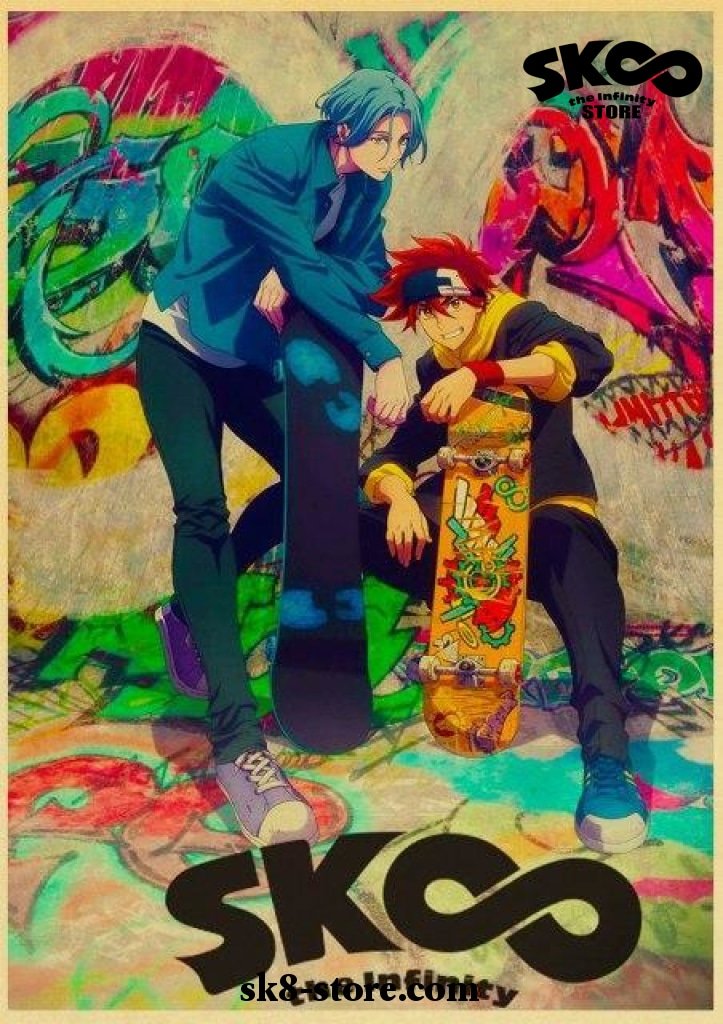 Sk8 The Infinity Reki and Langa Poster 61x91,5cm