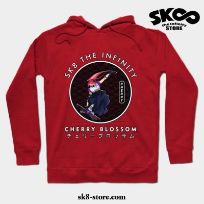 Cherry Blossom Hoodie Red / S