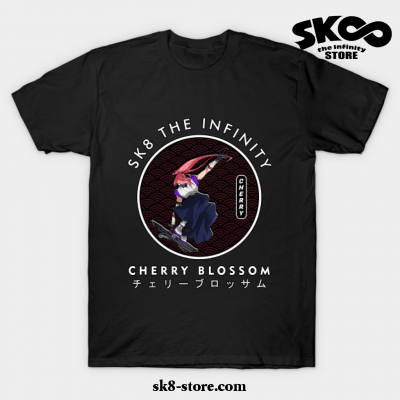 Cherry Blossom T-Shirt Black / S