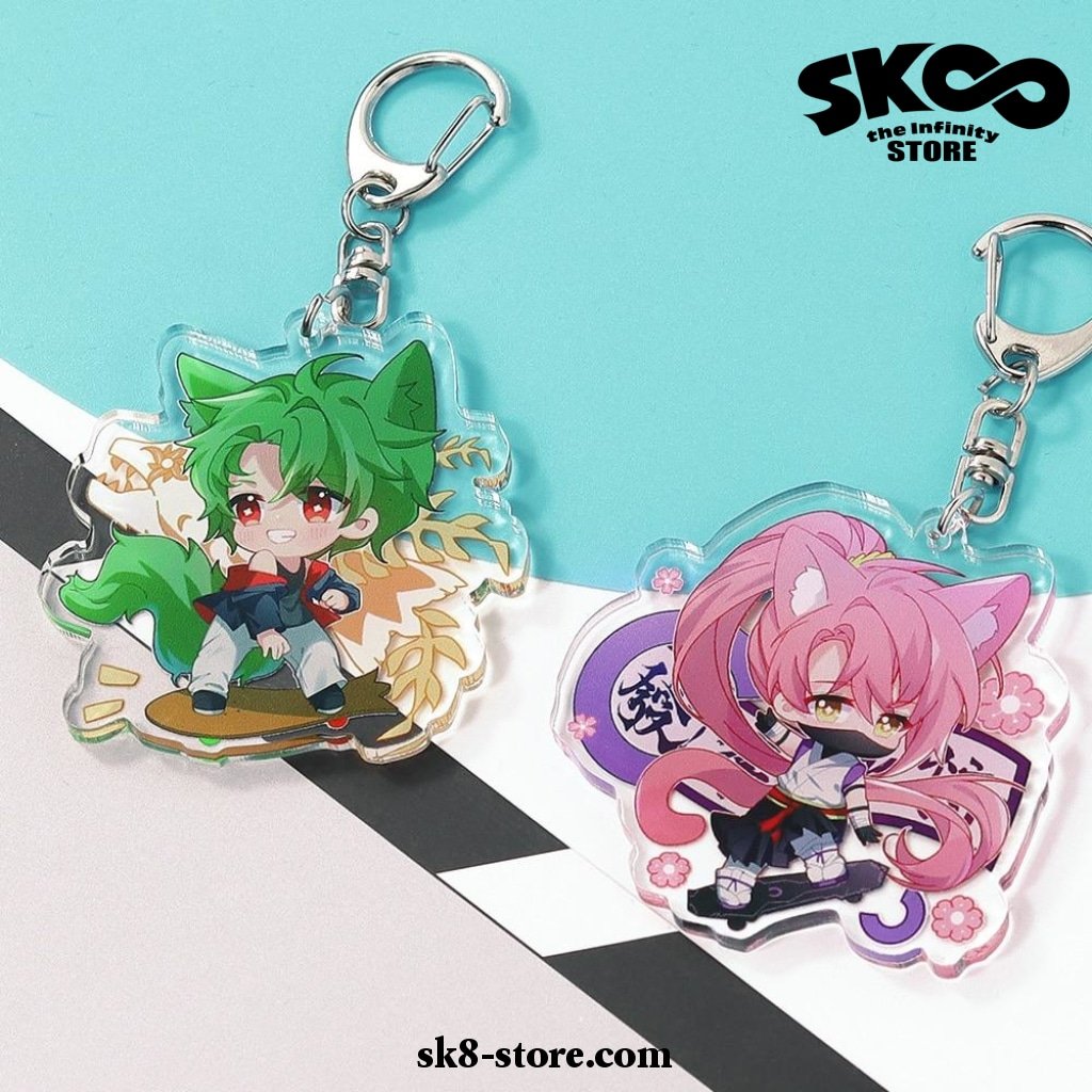 SK8 The Infinity Character Style Acrylic Keychains - CosplayFTW