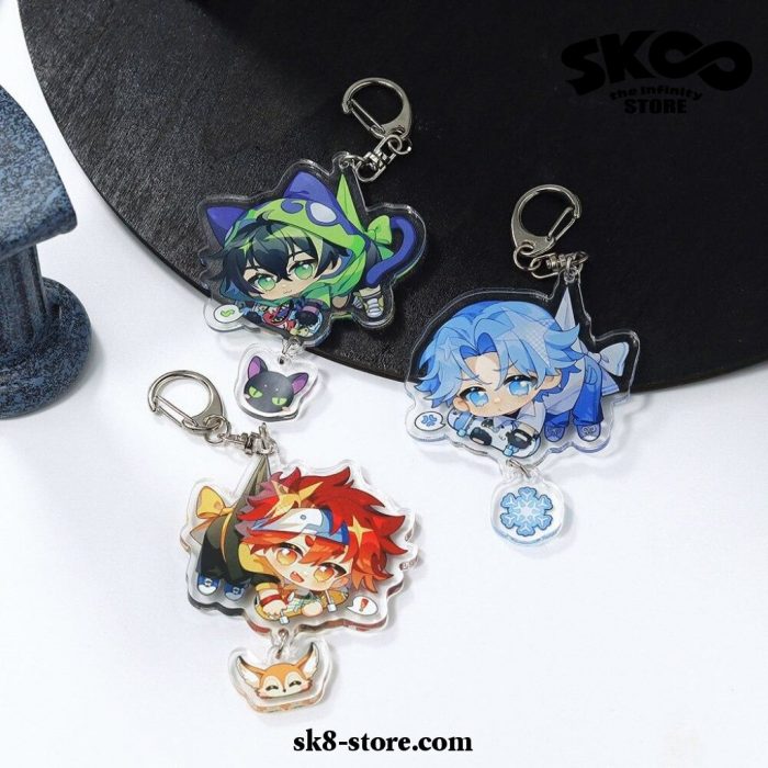 Hot Sk8 The Infinity Pendant Keychains High Quality
