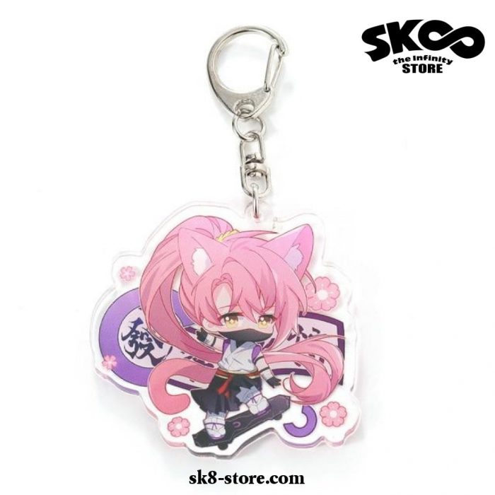 Hot Sk8 The Infinity Pendant Keychains High Quality Cherry A