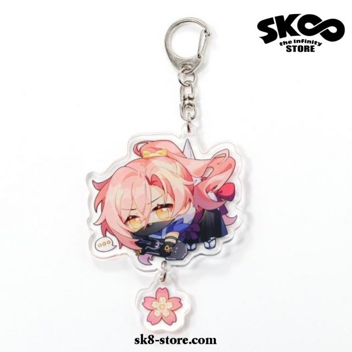 Hot Sk8 The Infinity Pendant Keychains High Quality Cherry B