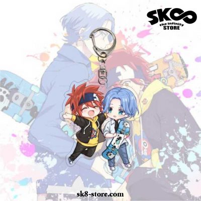 New Arrival Sk8 The Infinity Q Version Keychain 5