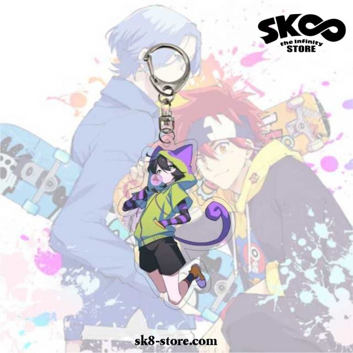 New Arrival Sk8 The Infinity Q Version Keychain 6