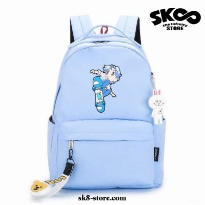 New Langa Hasegawa Sk8 The Infinity Backpack Blue