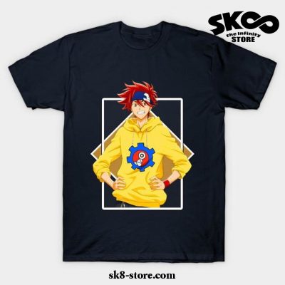 Reki Smile T-Shirt Navy Blue / S