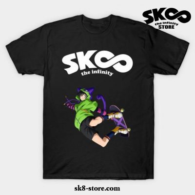 Sk8 Active Style T-Shirt Black / S
