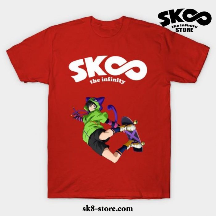 Sk8 Active Style T-Shirt Red / S