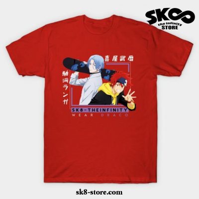 Sk8 Infinity Wear Draco T-Shirt Red / S