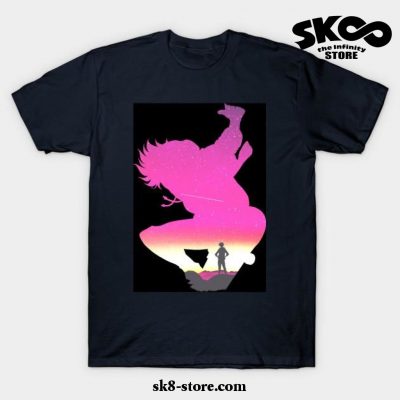 Sk8 The Infinity Cool Negative Space T-Shirt Navy Blue / S