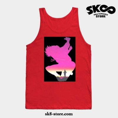 Sk8 The Infinity Cool Negative Space Tank Top Red / S