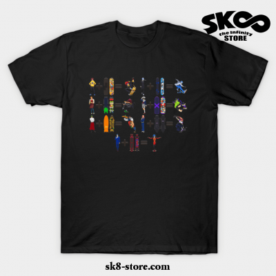 Sk8 The Infinity Cute T-Shirt Black / S