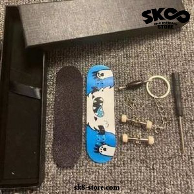 Sk8 The Infinity Finger Skateboard Keychain Style 2