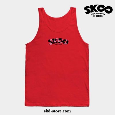 Sk8 The Infinity. Flower Logo Tank Top Red / S