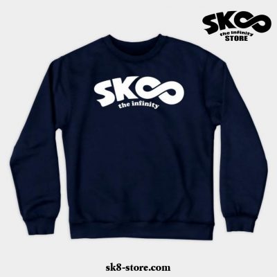 Sk8 The Infinity Logo Crewneck Sweatshirt Navy Blue / S