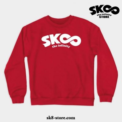 Sk8 The Infinity Logo Crewneck Sweatshirt Red / S