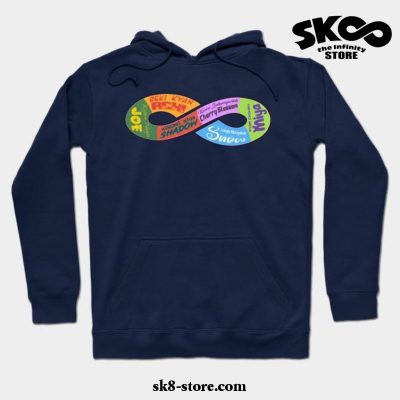Sk8 The Infinity Main Squad Hoodie Navy Blue / S