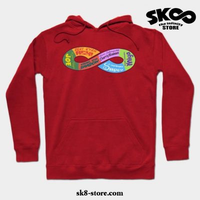 Sk8 The Infinity Main Squad Hoodie Red / S