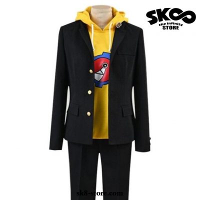 Sk8 The Infinity Reki Kyan Hooded Cosplay Costume Full Set Clothing / L