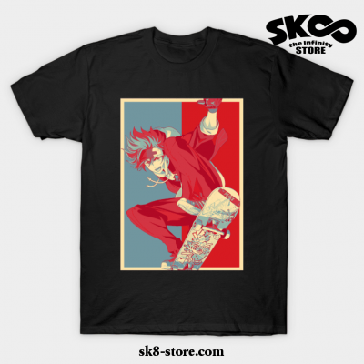 Sk8 The Infinity Reki Kyan Hope Style T-Shirt Black / S