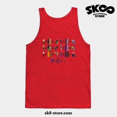 Sk8 The Infinity Tank Top Red / S