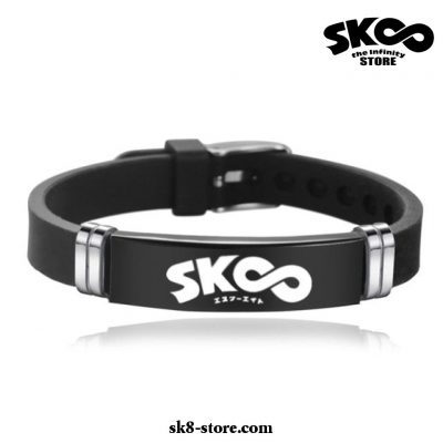 Sk8 The Infinity Wristband Cosplay Bracelet Handchain Black