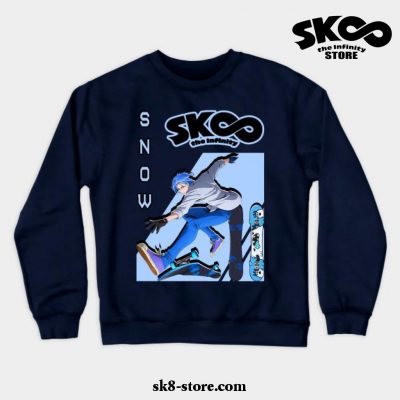 Snow Crewneck Sweatshirt Navy Blue / S