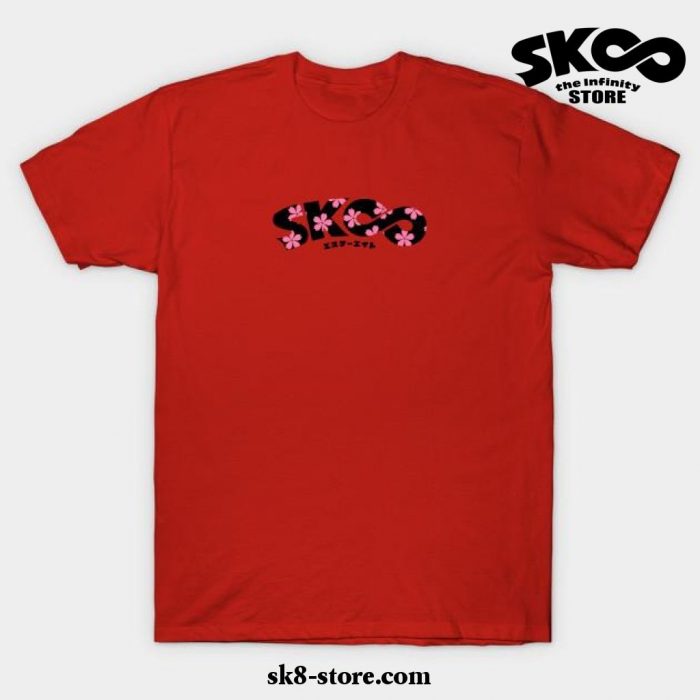 The Infinity Sk8 T-Shirt Red / S