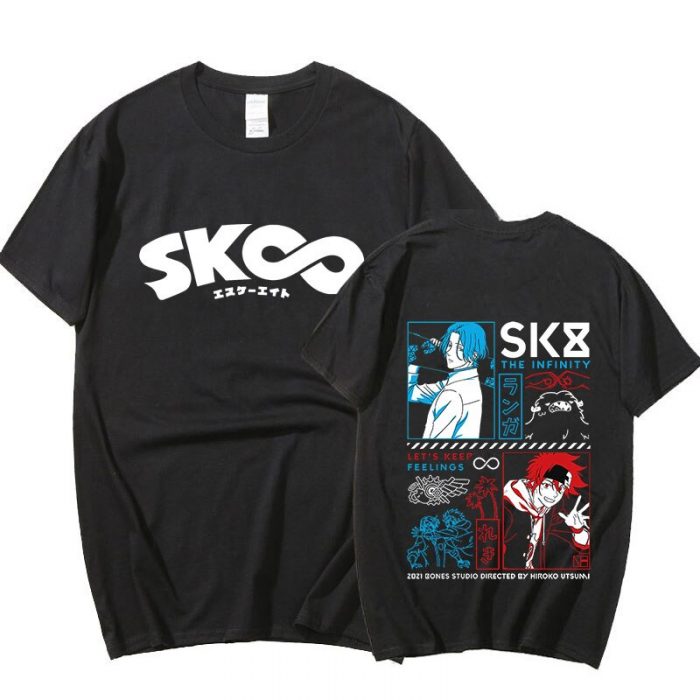 Cool Sk8 The Infinity T Shirt Summer Women Japanese Anime Tshirts Snow Shadow Reki Joe Cherry 1 - SK8 the Infinity Store