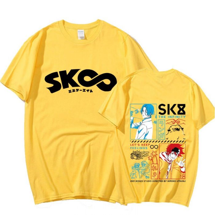 Cool Sk8 The Infinity T Shirt Summer Women Japanese Anime Tshirts Snow Shadow Reki Joe Cherry 2 - SK8 the Infinity Store