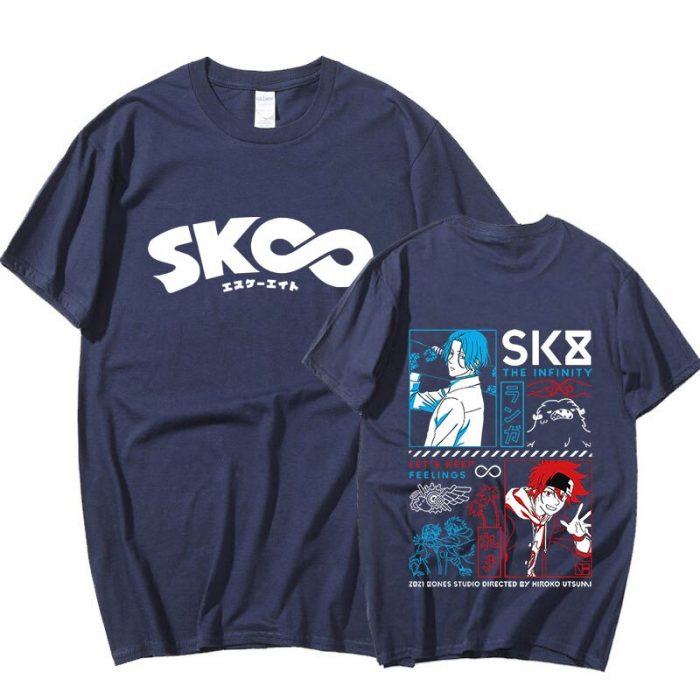 Cool Sk8 The Infinity T Shirt Summer Women Japanese Anime Tshirts Snow Shadow Reki Joe Cherry 3 - SK8 the Infinity Store