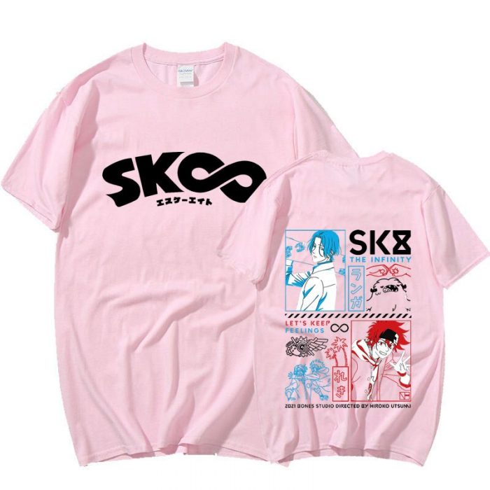 Cool Sk8 The Infinity T Shirt Summer Women Japanese Anime Tshirts Snow Shadow Reki Joe Cherry 4 - SK8 the Infinity Store