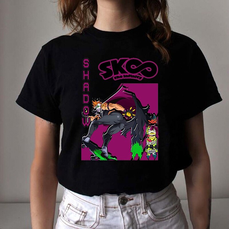 Camiseta T-Shirt SK8 The Infinity Skate Personagens Algodão