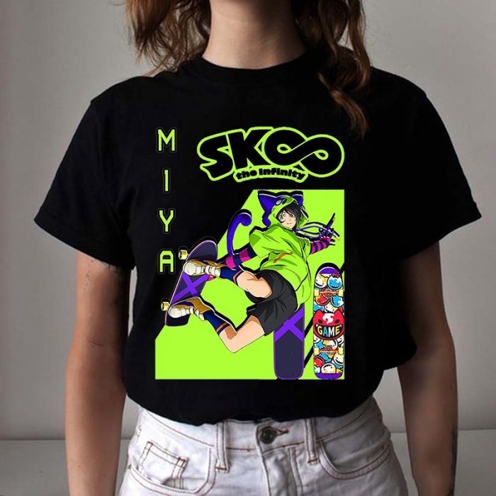 Japanese Anime Female Sk8 The Infinity T-shirts